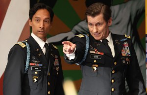 GOING DUTCH: L-R: Danny Pudi Denis Leary in the series premiere of GOING DUTCH airing Thursday, Jan. 2 (9:31-10:00 PM ET/PT) on FOX.CR: Lorraine O’Sullivan. ©2024 FOX Media LLC.