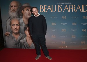 LONDON, ENGLAND - APRIL 27: Director Ari Aster attends the London Q&A screening of "Beau is Afraid" at Picturehouse Central Cinema on April 27, 2023 in London, England. In UK cinemas 19 May 2023. (Photo by Eamonn M. McCormack/Getty Images for Sony Pictures Releasing UK)