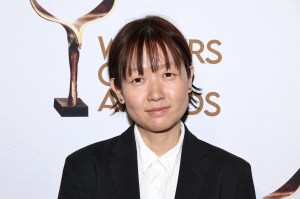 NEW YORK, NEW YORK - APRIL 14: Celine Song attends the 2024 Writers Guild Awards New York Ceremony on April 14, 2024 in New York City. (Photo by Jamie McCarthy/Getty Images for Writers Guild of America East)