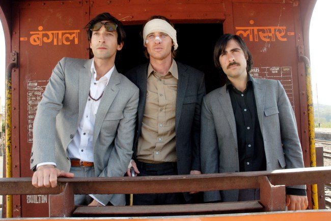 THE DARJEELING LIMITED,  Adrien Brody, Owen Wilson, Jason Schwartzman, 2007. ©Fox Searchlight/courtesy Everett Collection