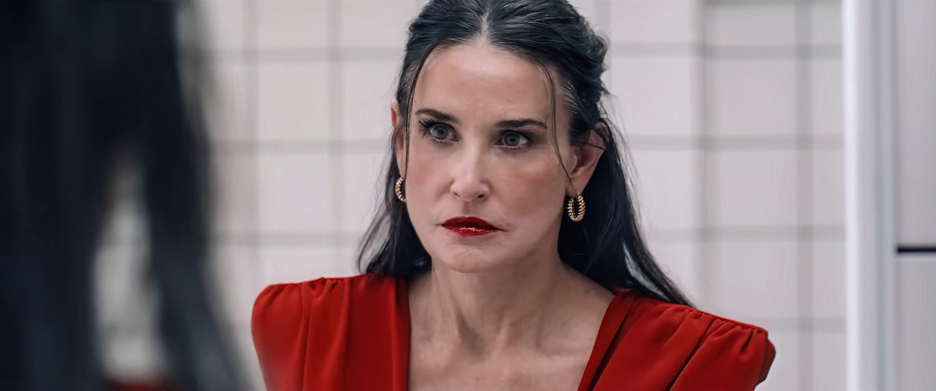 THE SUBSTANCE, Demi Moore, 2024. © MUBI / Courtesy Everett Collection