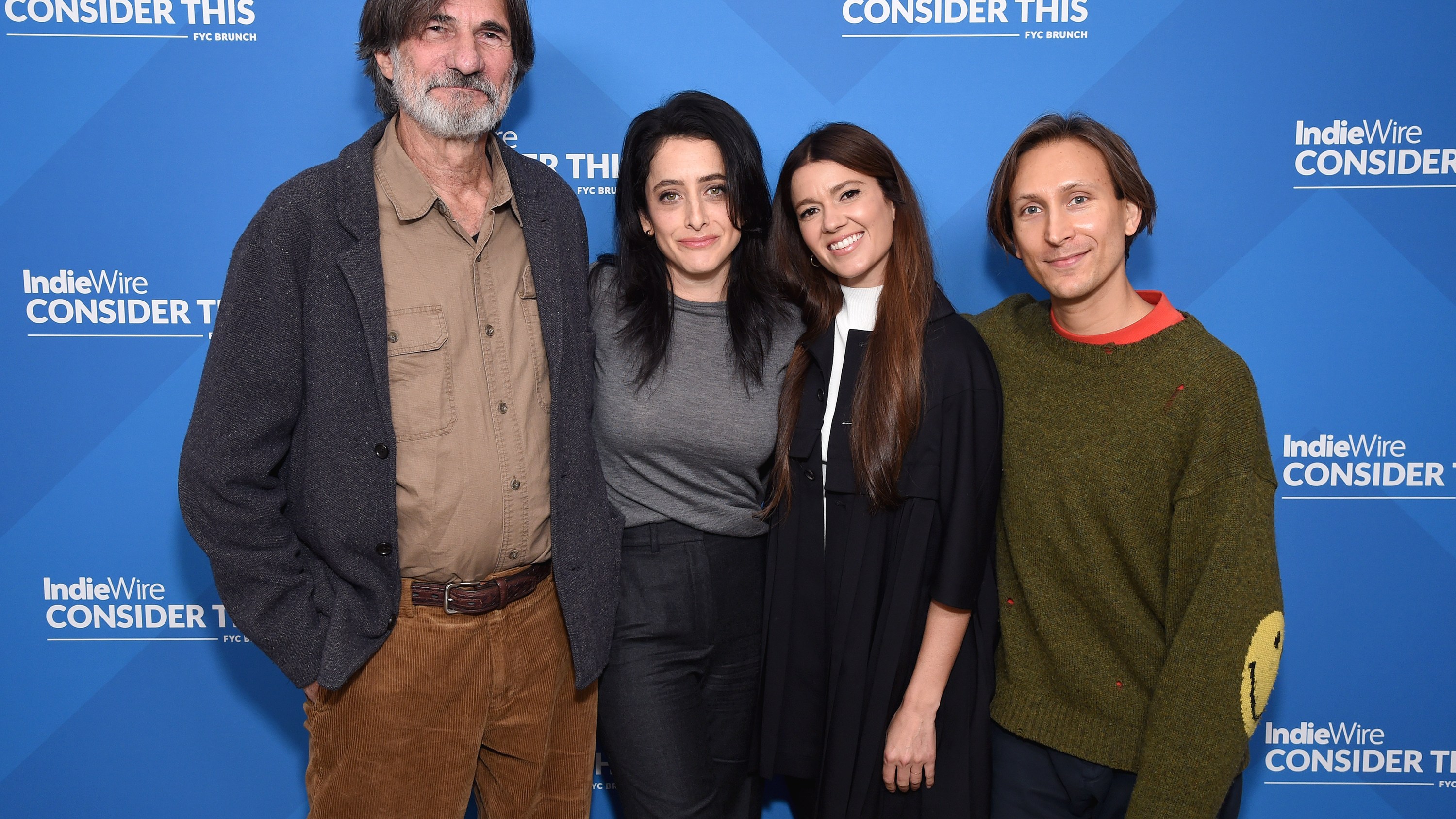 Jack Fisk (Production Designer), Lila Neugebauer (Director), Justine Ciarrocchi (Producer) and Alex Somers (Composer) arrive at the 2022 IndieWire FYC Consider This Brunch  at the Citizen News on November 18th, 2022 in Hollywood, California.